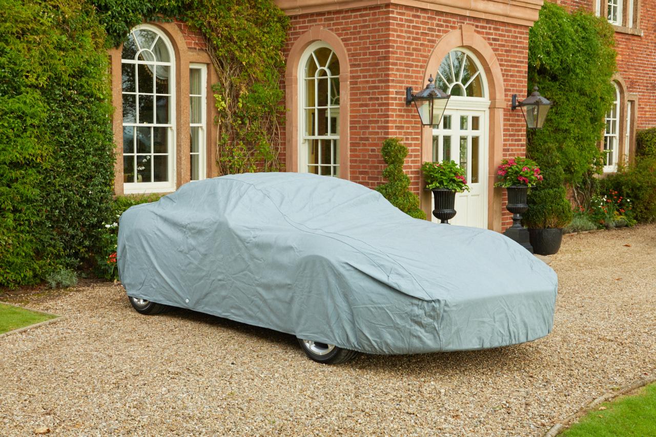 Protector4 Breathable Fleece-Lined Outdoor Car Cover - Race Glaze