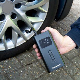 Sakura USB/Cigar Adapter Tyre Inflator