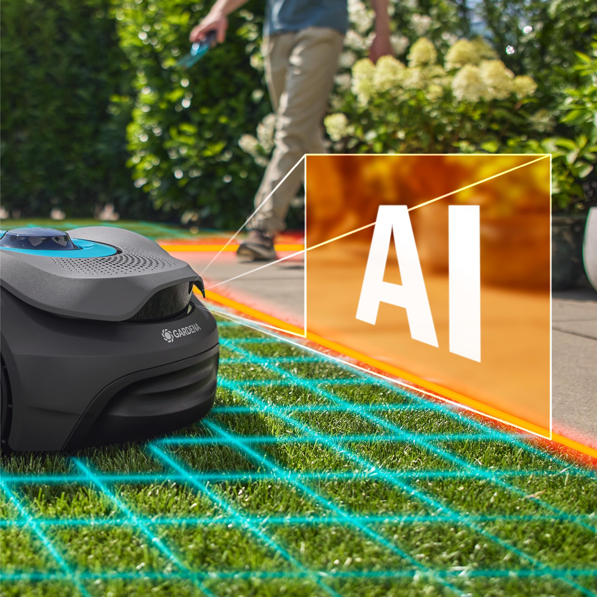 Gardena Smart Sileno Sense 600m/sq GPS Robot Lawnmower - Image 8