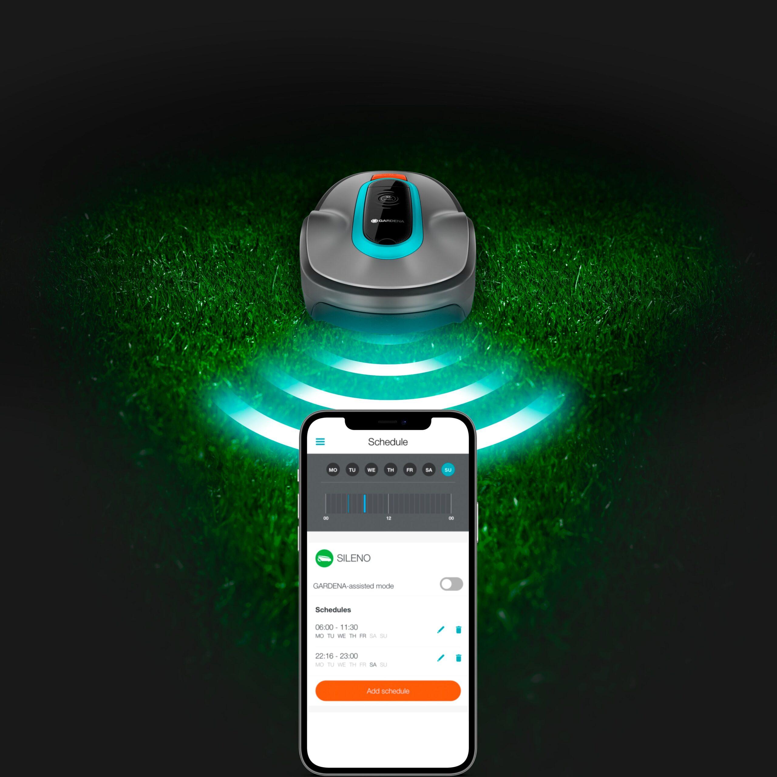 Gardena Smart Sileno Sense 600m/sq GPS Robot Lawnmower - Image 7