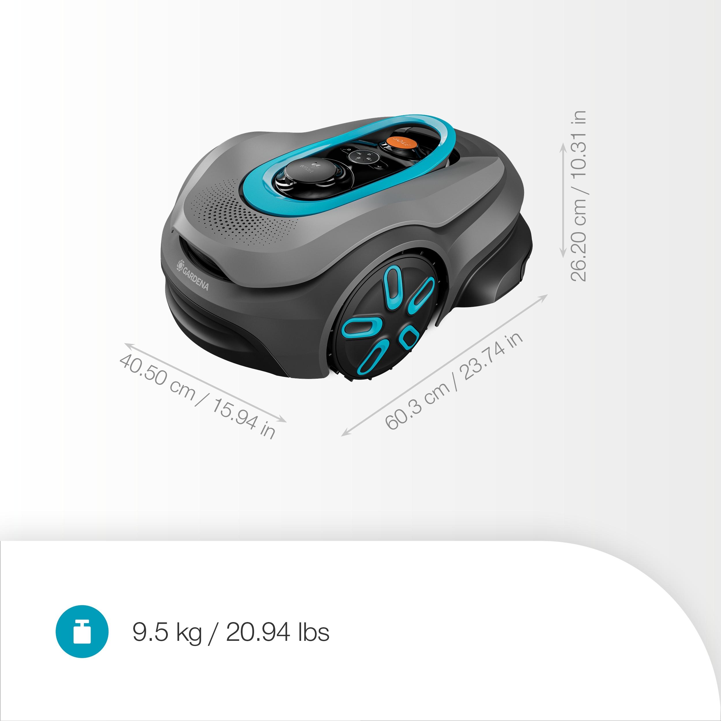Gardena Smart Sileno Sense 600m/sq GPS Robot Lawnmower - Image 2